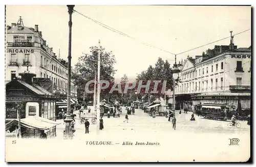 Cartes postales Toulouse Allee Jean Jaures