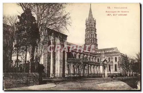 Cartes postales Toulouse Basilique St Sernin