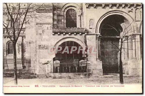 Ansichtskarte AK Toulouse Basilique St Sermin Tombeau des comtes de Toulouse