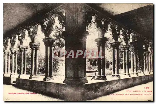 Cartes postales Toulouse Grand cloitre des Augustins