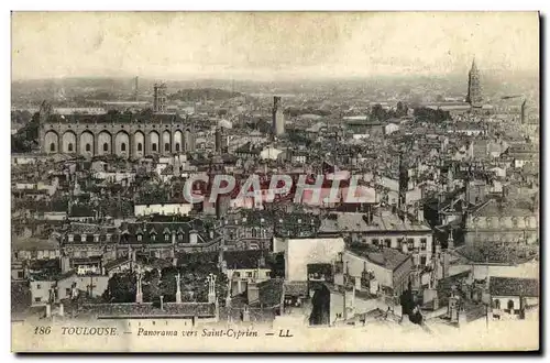 Ansichtskarte AK Toulouse Panorama Vers Saint Cyprien