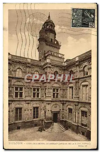 Cartes postales Toulouse Cour De L Hotel d Assezat