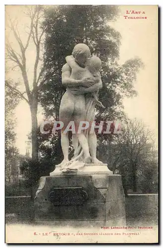 Ansichtskarte AK Toulouse Le retour Seysses Jardin des plantes