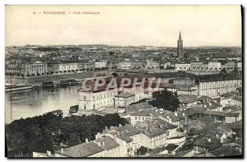 Cartes postales Toulouse Vue Generale