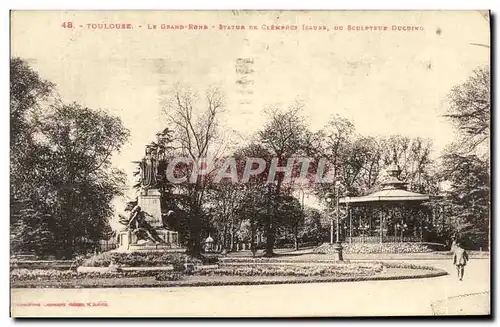 Cartes postales Toulouse Le Grand Rond Statue de Clemence Izaure