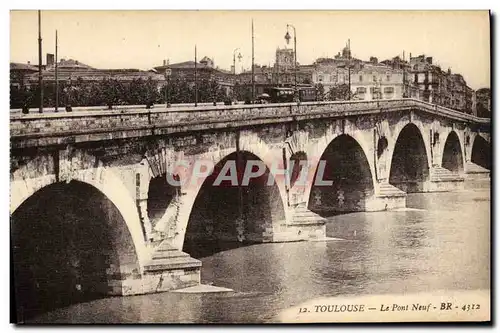 Cartes postales Toulouse Le Pont Neuf