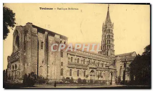 Cartes postales Toulouse Basilique St Sernin
