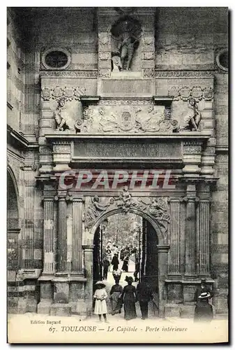 Cartes postales Toulouse Le Capilole Porte Interieure