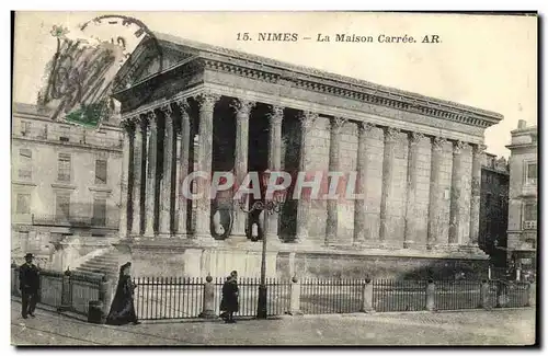 Cartes postales Nimes La Maison Carree