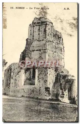 Cartes postales Nimes La Tour Magne