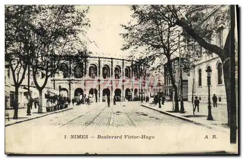 Cartes postales Nimes Boulevard Victor Hugo