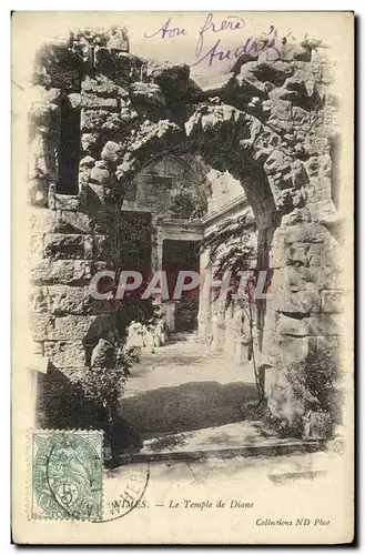 Cartes postales Nimes Le Temple de Diane