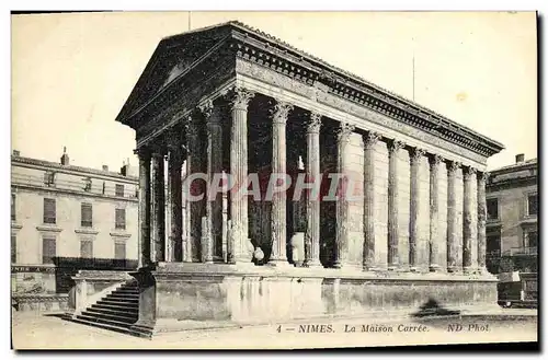 Ansichtskarte AK Nimes La Maison Carree