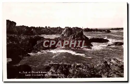 Cartes postales Ile d Ouessant Les Rochers de Creach