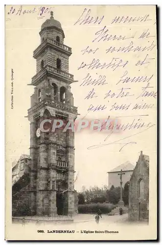 Ansichtskarte AK Landerneau L Eglise Saint Thomas