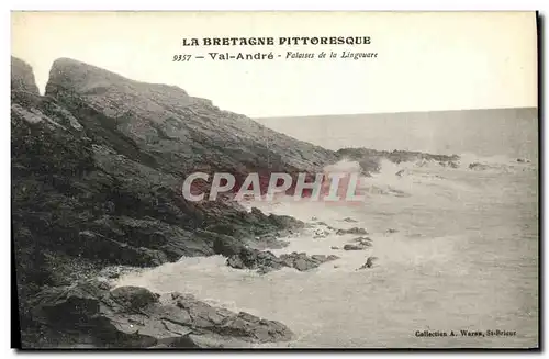 Cartes postales Val Andre Falaises de la Lingouare