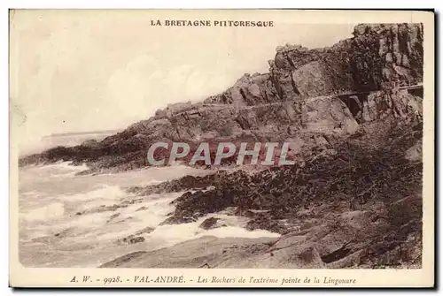 Cartes postales Val Andre Les Rochers de Lextreme Pointe de la Lingouare