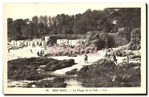 Cartes postales Beg Meil La Plage de la Cale