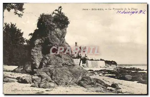 Cartes postales Beg Meil La Pyramide de la Plage