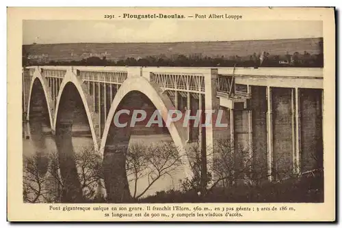 Ansichtskarte AK Plougastel Daoulas Pont Albert Louppe