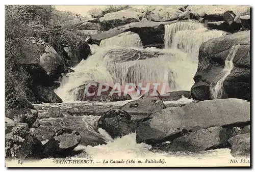 Cartes postales Saint Herbot La Cascade