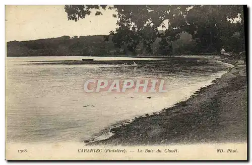 Ansichtskarte AK Carantec La Baie du Clouel