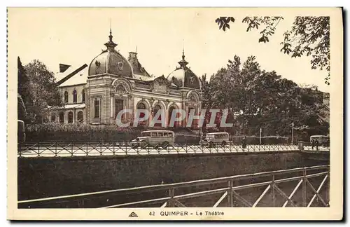 Cartes postales Quimper Le Theatre