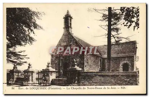 Cartes postales Env de Locquirec La Chapelle de Notre Dame de la Joie