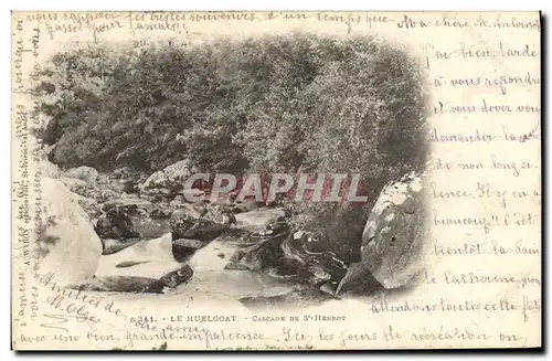 Cartes postales Le Huelgoat Cascade de St Herbot