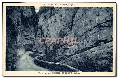 Cartes postales Route des Grands Goulets