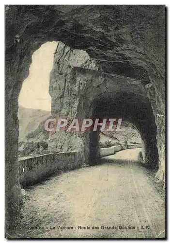 Ansichtskarte AK Le Vercors Route des Grands Goulets