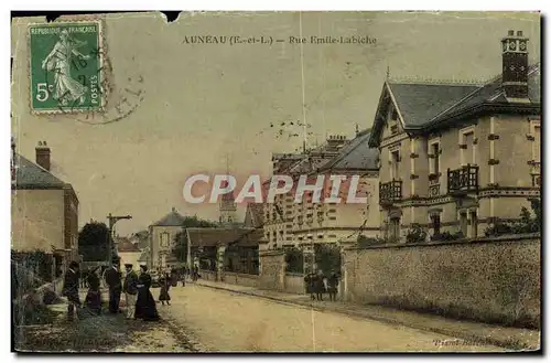 Cartes postales Auneau Rue Emile Labiche