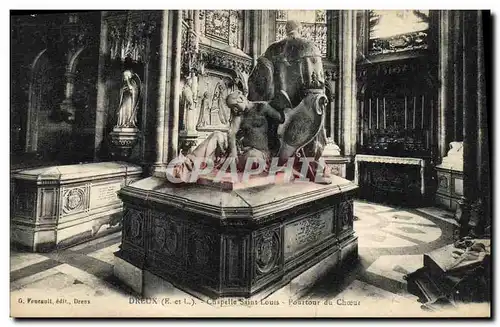 Cartes postales Dreux Chapelle Saint Louis Pourtour du Choeur