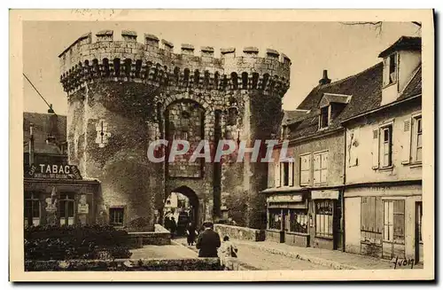 Ansichtskarte AK Chartres La Porte Guillaume Tabac