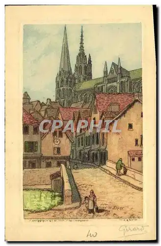 Cartes postales Cathedrale de Chartres