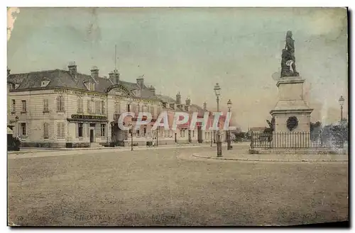 Cartes postales Chartres Cafe du monarque