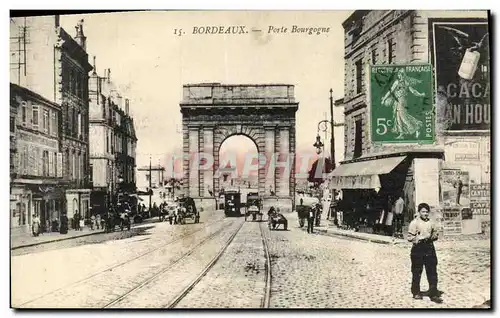 Cartes postales Bordeaux Porte Bourgogne