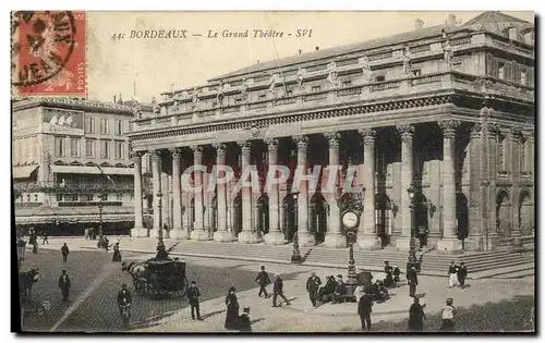 Cartes postales Bordeaux Le Grand Theatre