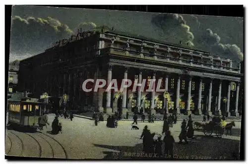 Cartes postales Bordeaux Le Grand Theatre