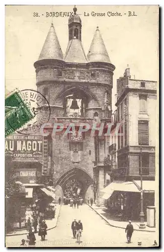 Cartes postales Bordeaux La Grosse Cloche