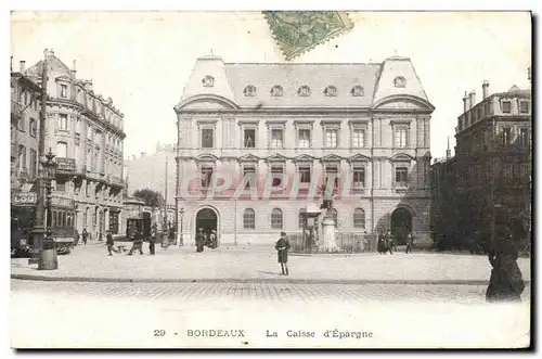 Cartes postales Bordeaux La Calsse d Epargne