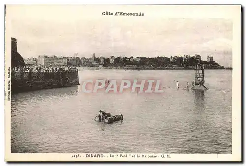 Cartes postales Dinard Le Pool et la Malouine