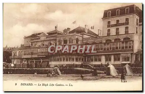 Cartes postales Dinard Le high Life Casino