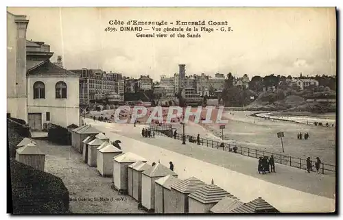 Ansichtskarte AK Dinard Vue generale de la Plage