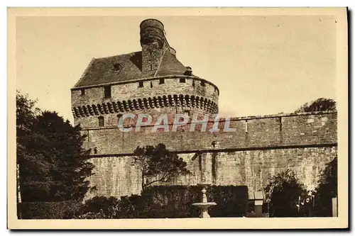 Ansichtskarte AK Saint Malo Le Chateau La Tour des Dames