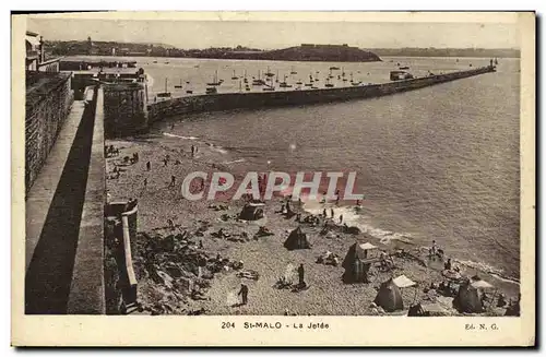 Cartes postales St Malo La Jetee