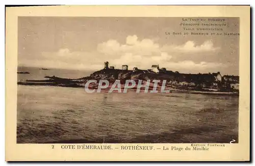 Cartes postales Rotheneuf La Plage du Minihic