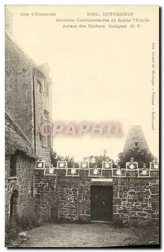 Cartes postales Rotheneuf Ancienne Gentilhommiere ou Habite L Ermite