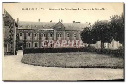 Cartes postales Saint Pern Communaute des Petites Soeurs des Pauvres La maison mere