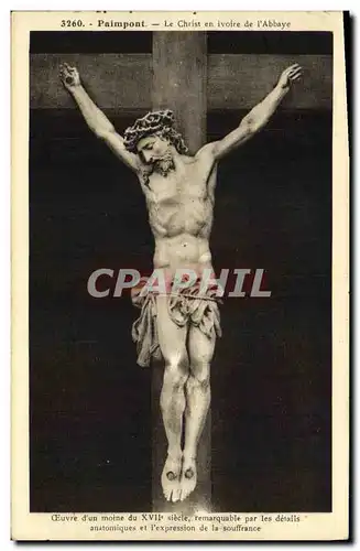 Cartes postales Paimpont Le Christ en Ivoire de L Abbaye